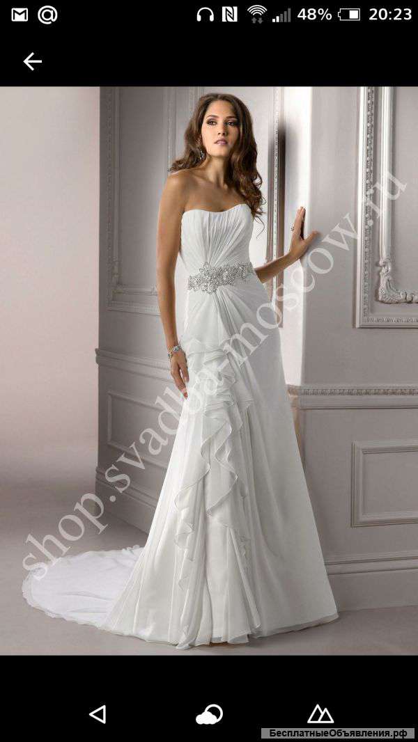 Дизайнерское свадебное платье Maggie Sottero