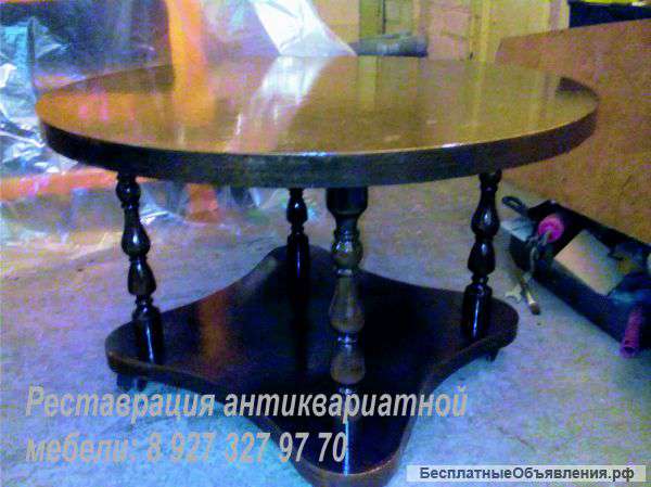 Реставрация и декор мебели из натурального дерева