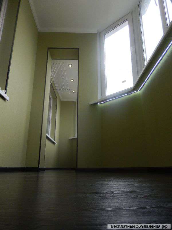 Окна ПВХ. Отделка балконов.