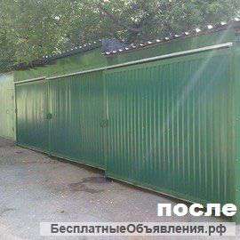 Осуществляем ремонт гаражей и обустройство гаражей