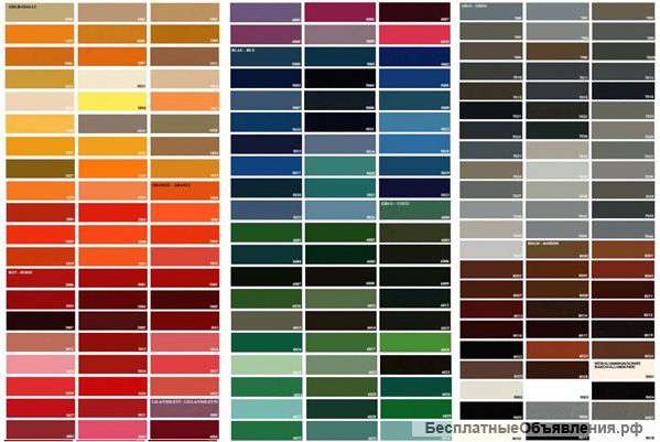 Порошковая краска TM P. J. COLOR