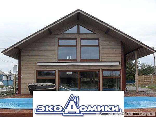 Строительство деревянных домов из профилированного бруса