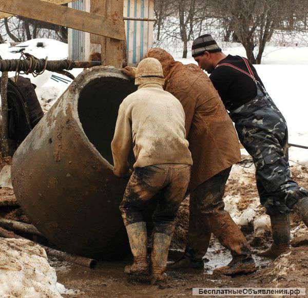 Копка колодцев под ключ 3 800 руб