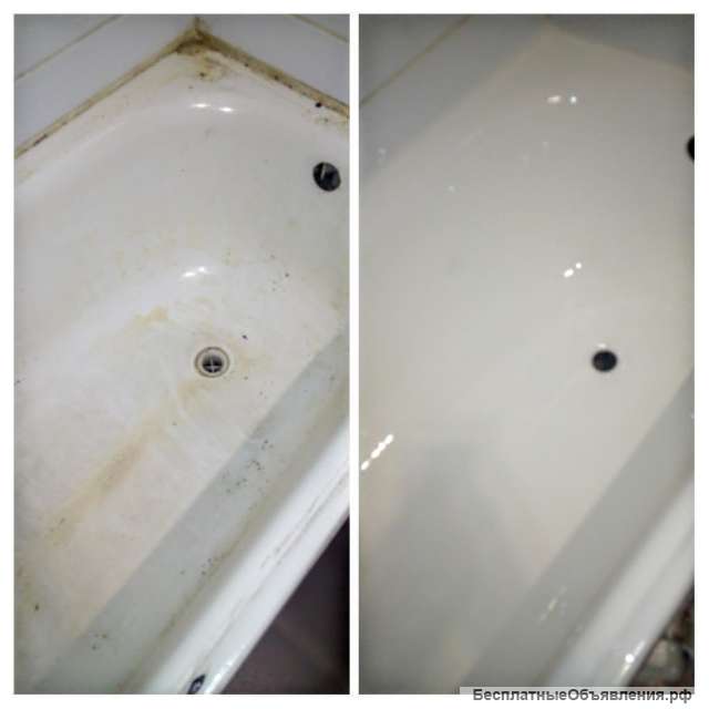 Реставрация ванны акрилом в Саратове