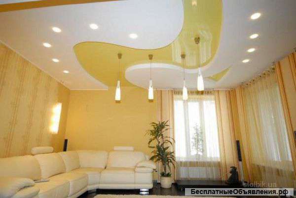 Натяжные потолки