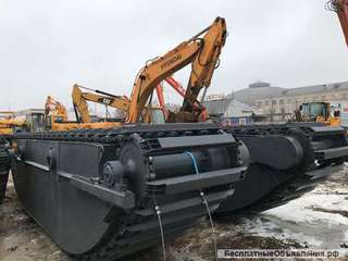 Понтоны для экскаватора 14-16 тонн