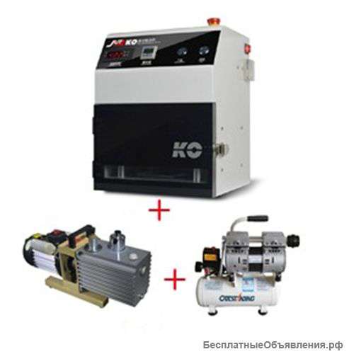 Станок для прессовки сенсорных модулей ACHI вакуумный + 2 компрессора