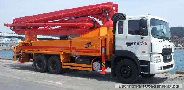 Автобетононасос KCP42RX170 на шасси Hyundai HD 260