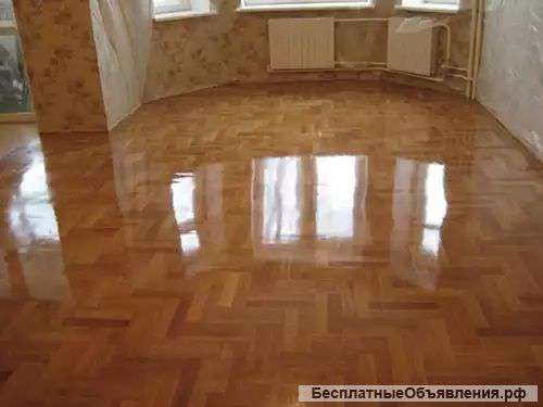 Циклевка паркета, Укладка, Реставрация