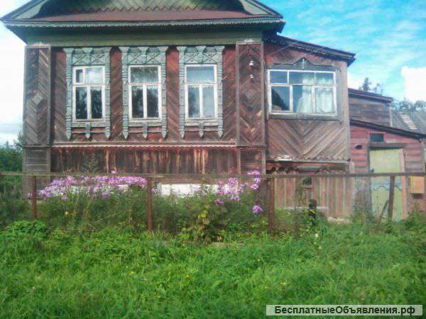 Дом с земельным участком, можно под дачу