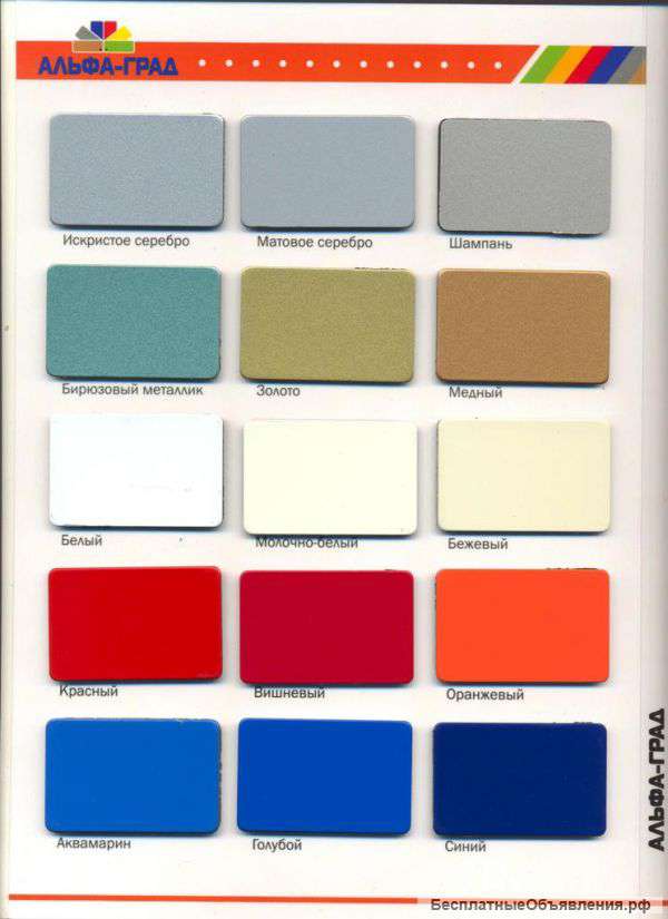 Алюминиевые композитные панели