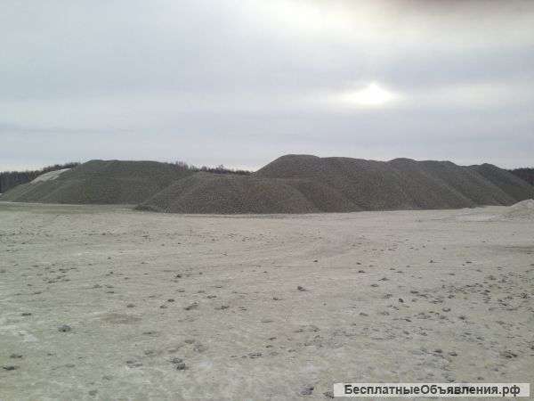 Щебень гранитный отсев, бутовый камень