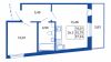2-к квартира, 35 м², 11/16 эт
