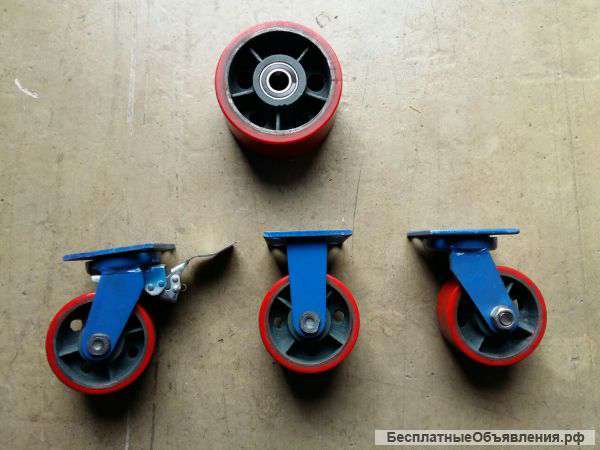Большегрузные колёса и ролики