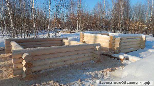 Банный сруб