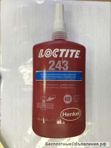 Резьбовой фиксатор Loctite 243 (250 ml) Henkel