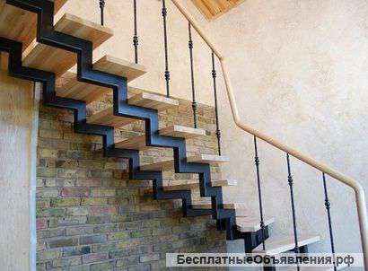 Изготовление и монтаж меж этажных лестниц