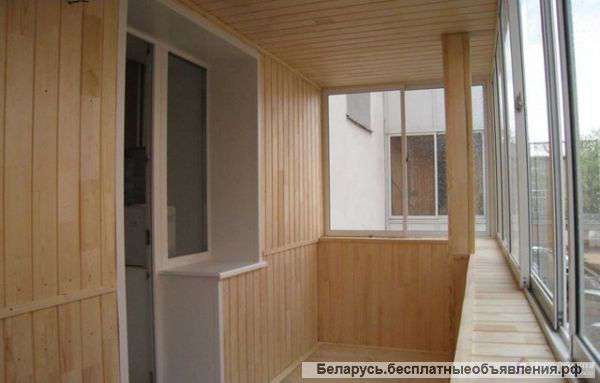 Услуги по отделке лоджий и балконов