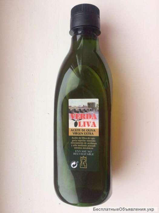 Оливковое масло "Verda Oliva Extra Virgin" Испания. Кордоба. 500 мл.