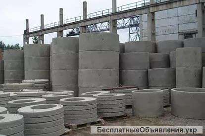 Бетонные кольца, жби, доставка, монтаж под ключ