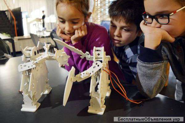 Приглашаем детей на курсы робототехники от 7 лет в Соломенском р-не и на Позняках