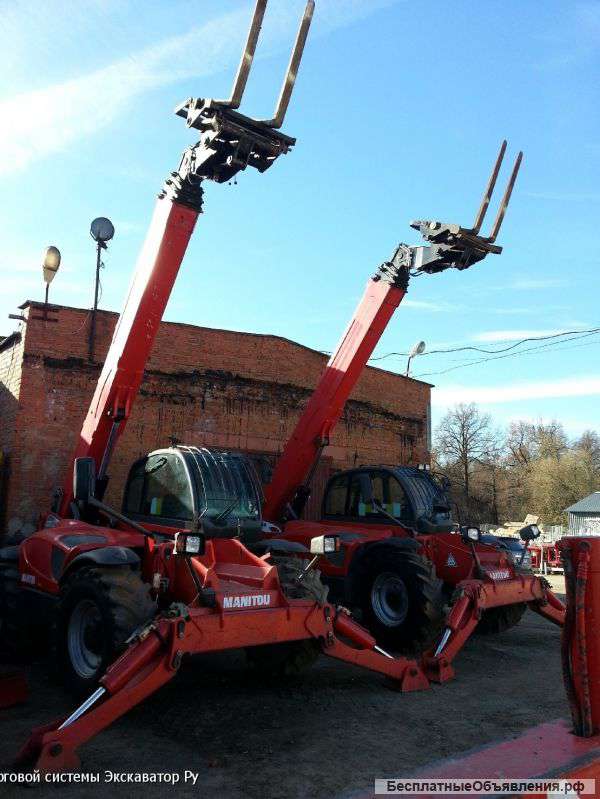 Аренда телескопического погрузчика MANITOU MT 1840 Москва