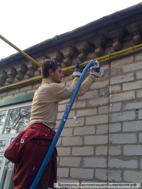 Утепление домов жидким пенопластом т.127-04-25 vel.т.563-28-40 мтс