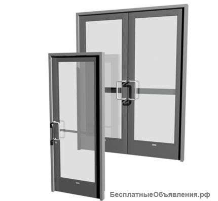 Алюминиевые двери