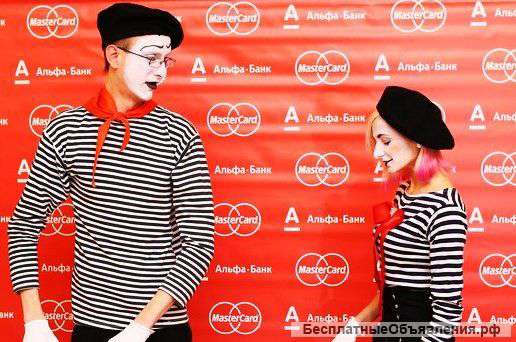 Ходулисты Мимы Шоколадный фонтан