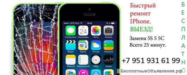 Ремонт IPhone. Выезд. Ремонт сразу
