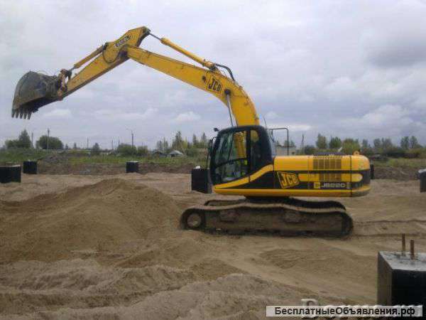 Сдам в аренду гусеничные экскаваторы  JCB 220