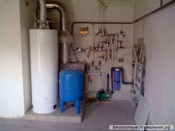 Монтаж инженерных систем: водопровод, канализация, отопление