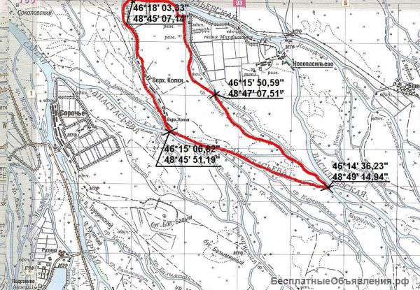 Участок 240 га. в Володарском р-не, Астраханской обл.