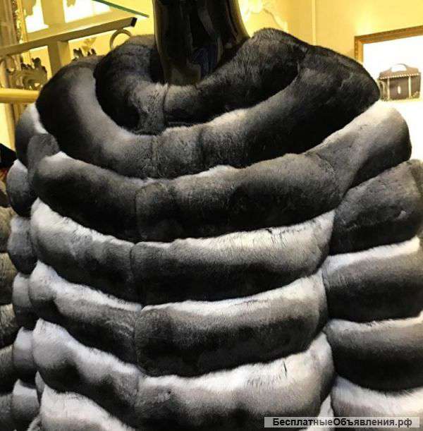 Шуба из эксклюзивной шиншилы