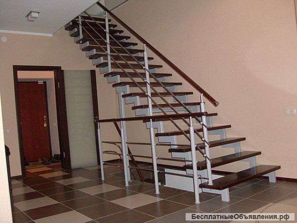 Изготовление лестниц на второй этаж