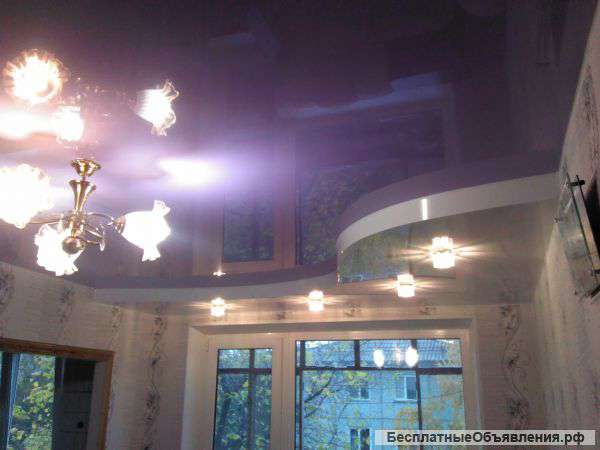 Натяжные потолки