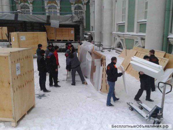 Переезды, грузчики, такелаж, временный персонал