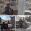 Уход за кладбищем в Армении