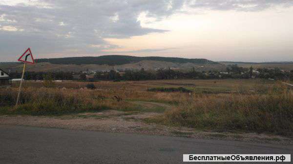 Участок в черте г.Симферополь с.Строгановка