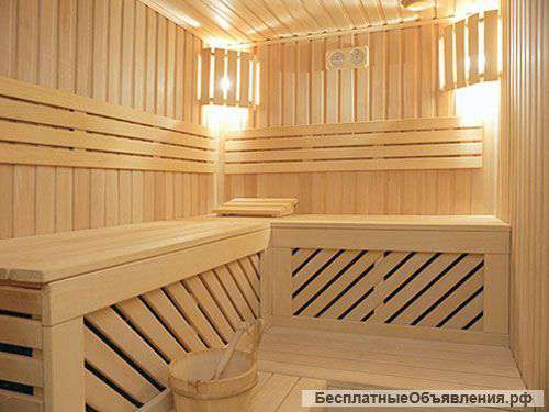 Полок липа для бани и сауны