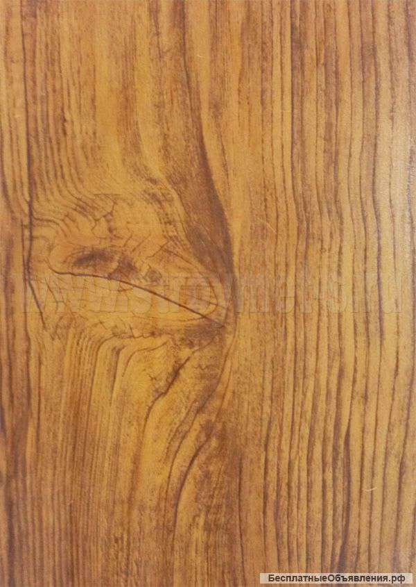 Металлический сайдинг L-брус. Золотой дуб