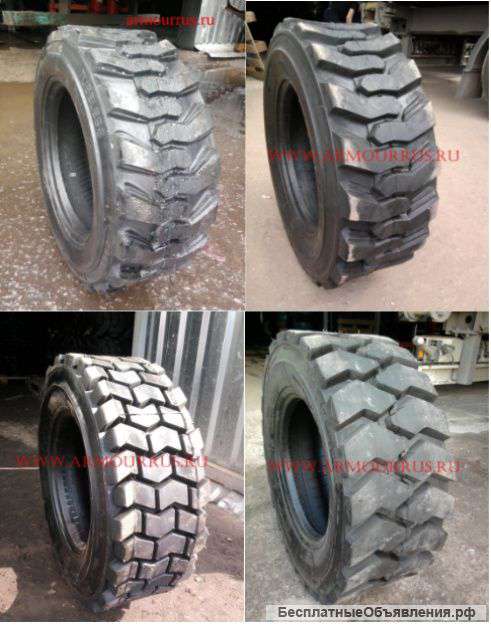 Шины 10-16.5, 12-16.5 для мини погрузчиков Дешево
