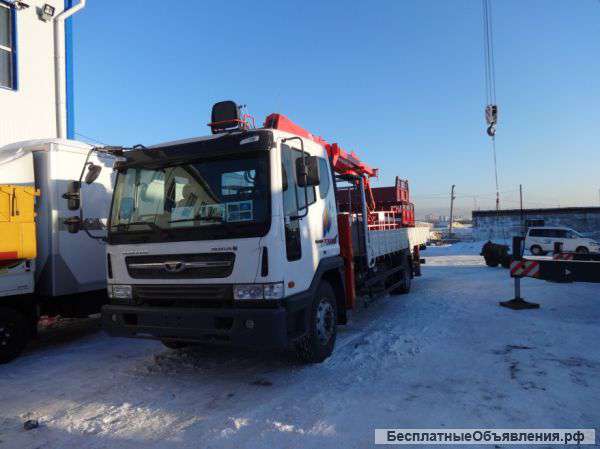 Бортовой Daewoo CC6CT с КМУ Yourim