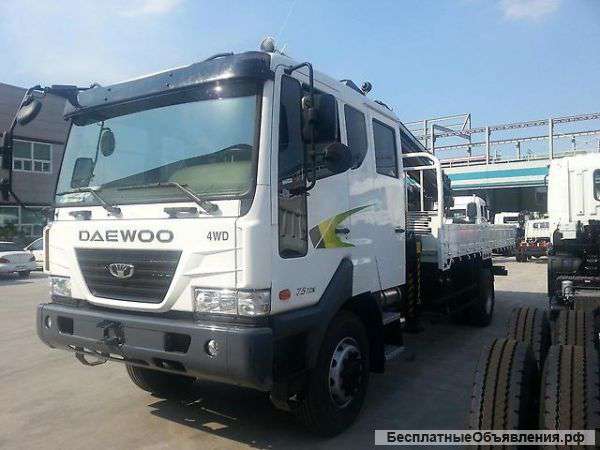 Бортовой Daewoo DN14T с КМУ YouRim
