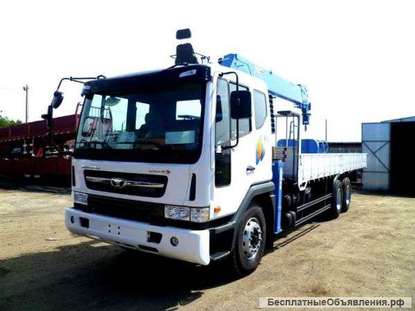 Бортовой Daewoo с КМУ DongYang 1926