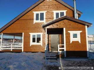 Дом "под ключ" 10 соток ДПК Луговое. д.Шапкино Подмосковье Киевское шоссе 65 км от МКАД