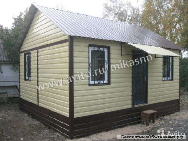 Дачный модульный домик 26кв. м. бытовка