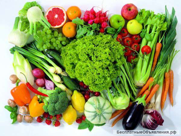 Сахар, рис, фрукты, овощи, специи, морепродукты