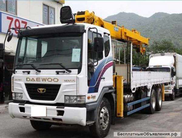 Бортовой грузовик Daewoo с КМУ Soosan SCS 1015LS