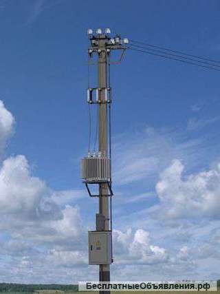 Столбовые трансформаторные подстанции СТП и КТП ВС